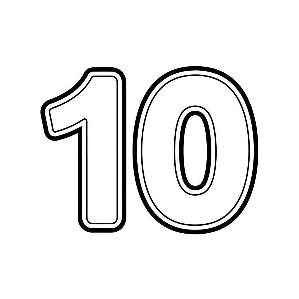 number-10
